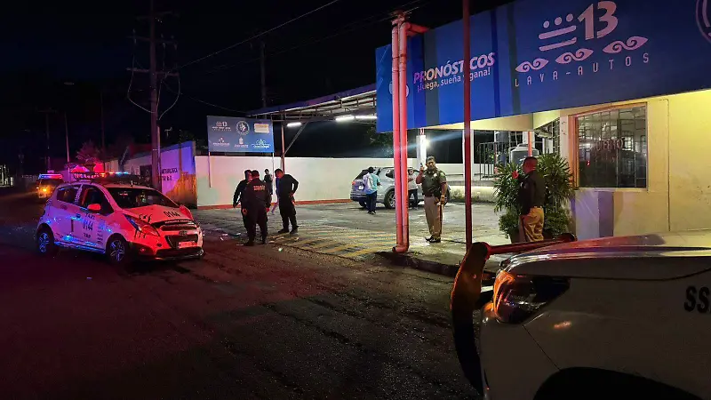 Accidente en local de pronósticos